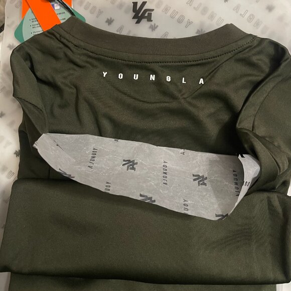 Olive • Long sleeves • YoungLA • Size Small - Picture 2 of 2